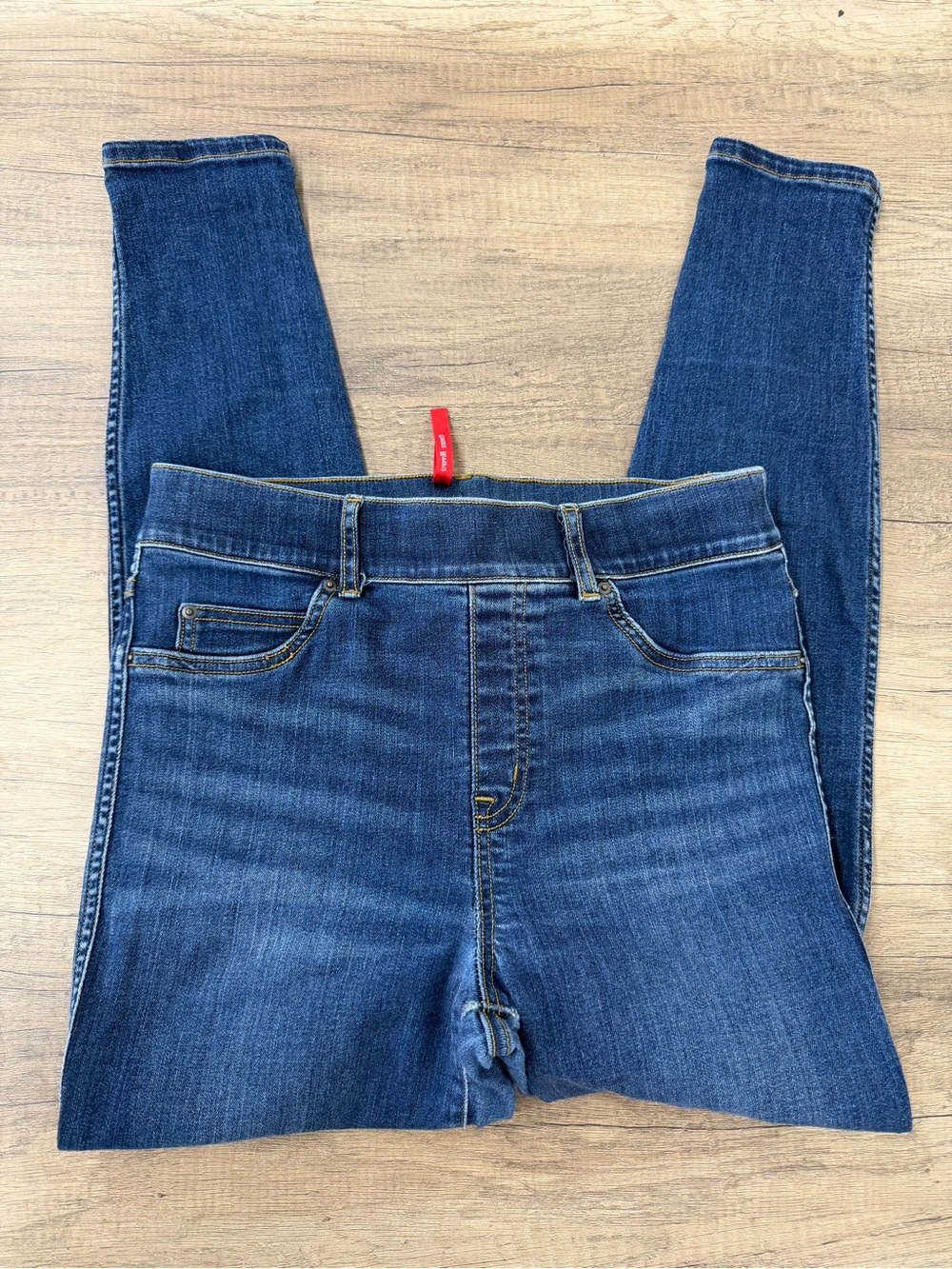 SPANX Dark Blue Skinny Jeans